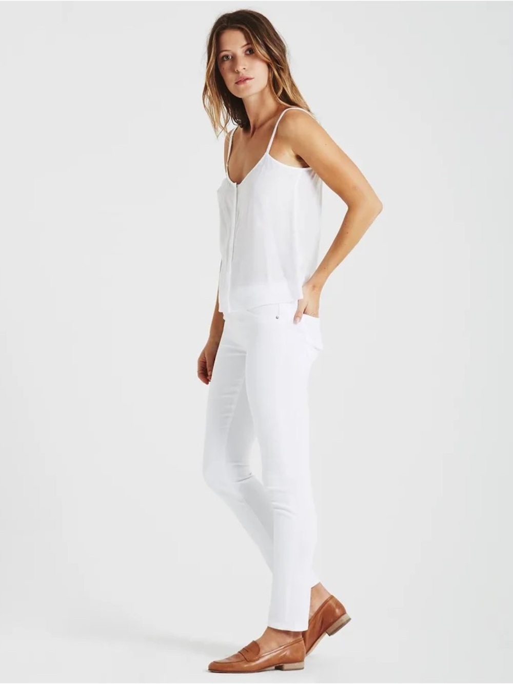 Adriano Goldschmied Cigarette Leg Pants